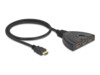 Delock HDMI-opdeler 60cm Sort