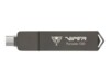 Patriot Viper PVP30 1TB USB 3.2 Gen 1 / USB-C USB stick Sort