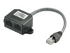 goobay CAT 5 15cm Netværk-splitter