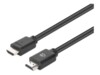 Manhattan HDMI-kabel med Ethernet