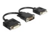 Delock DVI-adapter 20cm