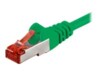 Goobay CAT 6 S/FTP CU 2m Green