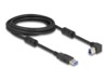 DeLOCK USB 3.0 USB-kabel 3m Sort