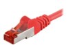 Goobay CAT 6 S/FTP CU 1m Red