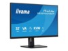iiyama ProLite XB3294UHSCP-B1 31.5' VA 3840 x 2160 (4K) HDMI DisplayPort USB-C 60Hz Dockingskærm