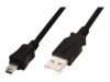 ASSMANN Basic USB-kabel 1m Sort