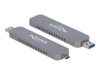 DeLOCK Ekstern Lagringspakning USB 3.2 (Gen 2) USB-C M.2 NVMe Card