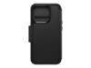 OtterBox Strada Series Folio Beskyttelsescover Shadow (black) Apple iPhone 15 Pro