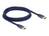 Delock HDMI-kabel 2m Blå