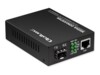 Qoltec Fibermedieomformer Ethernet Fast Ethernet Gigabit Ethernet