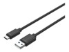 Unitek USB Type-C kabel 1.5m Sort
