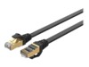 Unitek C1897BK Series CAT 7 Afskærmet parsnoet kabel (SSTP) 20m Patchkabel Sort