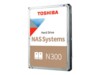 Toshiba N300 NAS Harddisk HDWG740EZSTC 4TB 3.5' Serial ATA-600 7200rpm