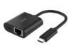 Belkin Netværksadapter USB-C 1Gbps Kablet
