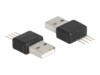 Delock USB-adapter Sort