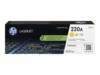 HP 220A Gul 1800 sider Toner