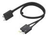 Lenovo Split Cable Thunderbolt kabel 70cm Sort