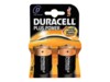 Duracell Plus Power D-type Standardbatterier 2