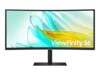 Samsung ViewFinity S6 S34C652UEU 34' VA 3440 x 1440 (UltraWide) HDMI DisplayPort USB-C 100Hz Dockingskærm