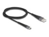 Delock USB Type-C kabel 1m Sort