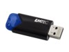 EMTEC B110 Click 3.2 32GB USB 3.2 Gen 1 Sort Blå