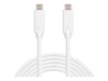 Sandberg USB 3.1 USB Type-C kabel 2m Hvid