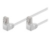 goobay CAT 5e Ikke afskærmet parsnoet (UTP) 25cm Patchkabel Hvid