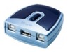 ATEN US221A USB sharing switch til periferiudstyr 2 porte USB