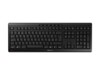 CHERRY STREAM KEYBOARD WIRELESS Tastatur Saks Trådløs Schweizisk