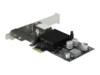 DeLock Netværksadapter PCI Express 2.1 x1 1Gbps