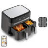 Tefal Dual Easy Fry & Grill EY905B 2700W Grå