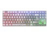 CHERRY MX 8.2 Tastatur Mekanisk RGB/16 millioner farver Trådløs Kablet Tysk