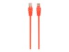Gembird CAT 5e Ikke afskærmet parsnoet (UTP) 25cm Patchkabel Orange