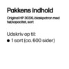 HP 303XL High Yield Black Original Sort 600 sider Blæk