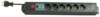 REV Surge protector 6-fold 3,0 m Supra-Guard black