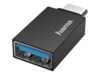 Hama USB-C adapter Sort
