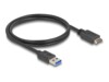 DeLOCK USB-kabel 80cm Sort