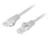 Lanberg PCU6-10CU CAT 6 Ikke afskærmet parsnoet (UTP) 1m Patchkabel Grey