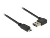 Delock Easy USB-kabel 50cm Sort