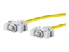 METZ CONNECT 141N113K13K10 CAT 6 S/FTP CU 1m Gul
