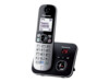 Panasonic KX-TG6821 Trådløs telefon Ingen nummervisning Sort