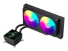 GameMax GLACIER 240 LCD CPU Køler 1-pack Sort 240 mm
