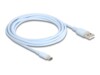 Delock USB Type-C kabel 2.5m Blå