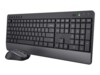 Trust Trezo Comfort Tastatur og mus-sæt Trådløs