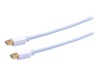 Prokord DisplayPort kabel 2m Hvid