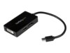 StarTech.com Videoadapter DisplayPort / HDMI / DVI 15cm Sort