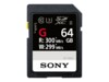 Sony SF-G Series SF-G64 SDXC UHS-II Memory Card 64GB 300MB/s
