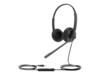 Yealink UH34 Dual Kablet Høretelefoner Sort