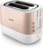 Philips Viva Collection HD2638/11 Brødrister 950W Roseguld, Hvid