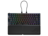 ASUS ROG Falcata Tastatur Magnetic-mechanical key switch RGB Kabel & trådløs Tysk